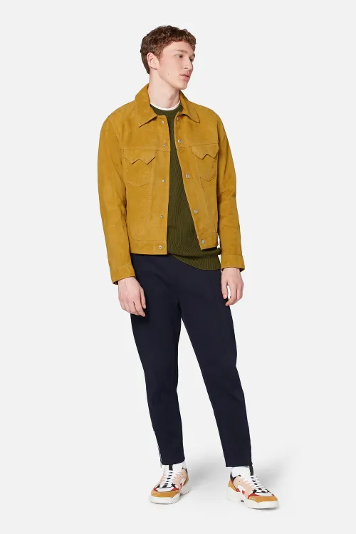 ami suede jacket