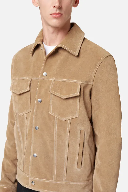 ami suede jacket