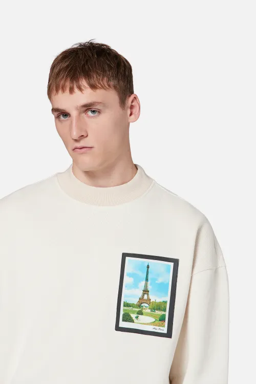 ami postcard hoodie