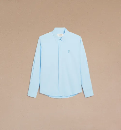 Sky Blue Shirt | AMI Paris US