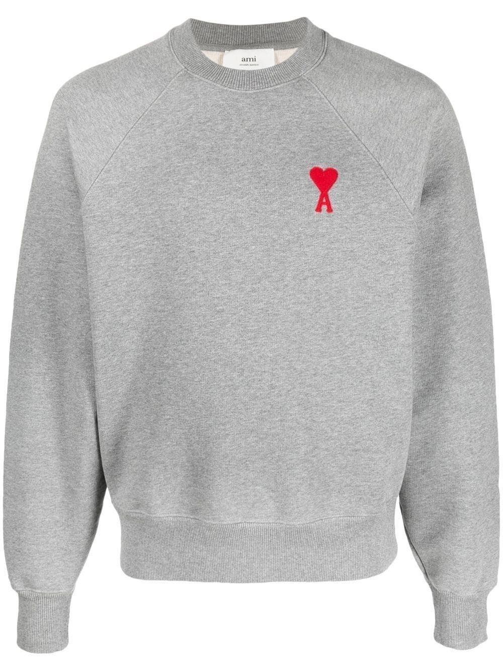 Monogram Embroidered Wool Crewneck - Men - Ready-to-Wear