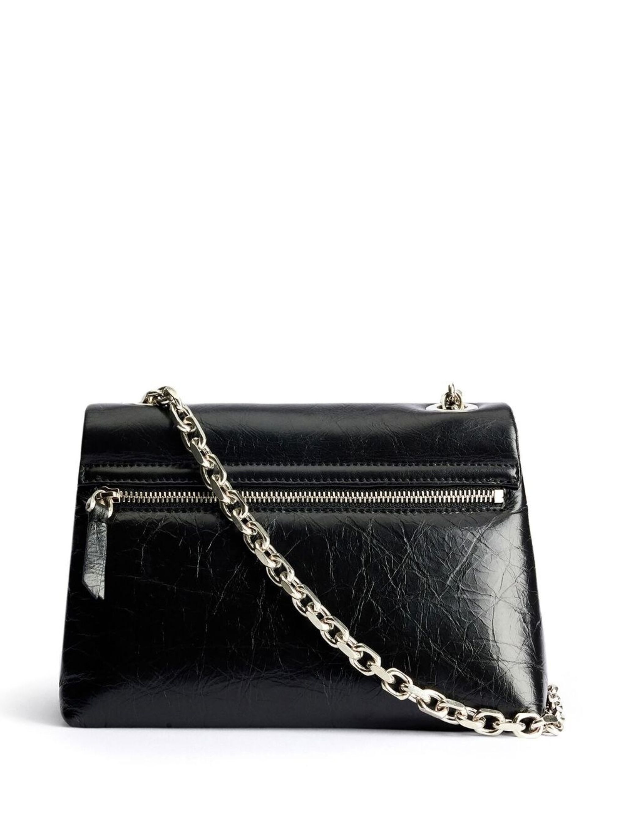 Voulez-vous crinkled leather shoulder bag | AMI Paris | Eraldo.com