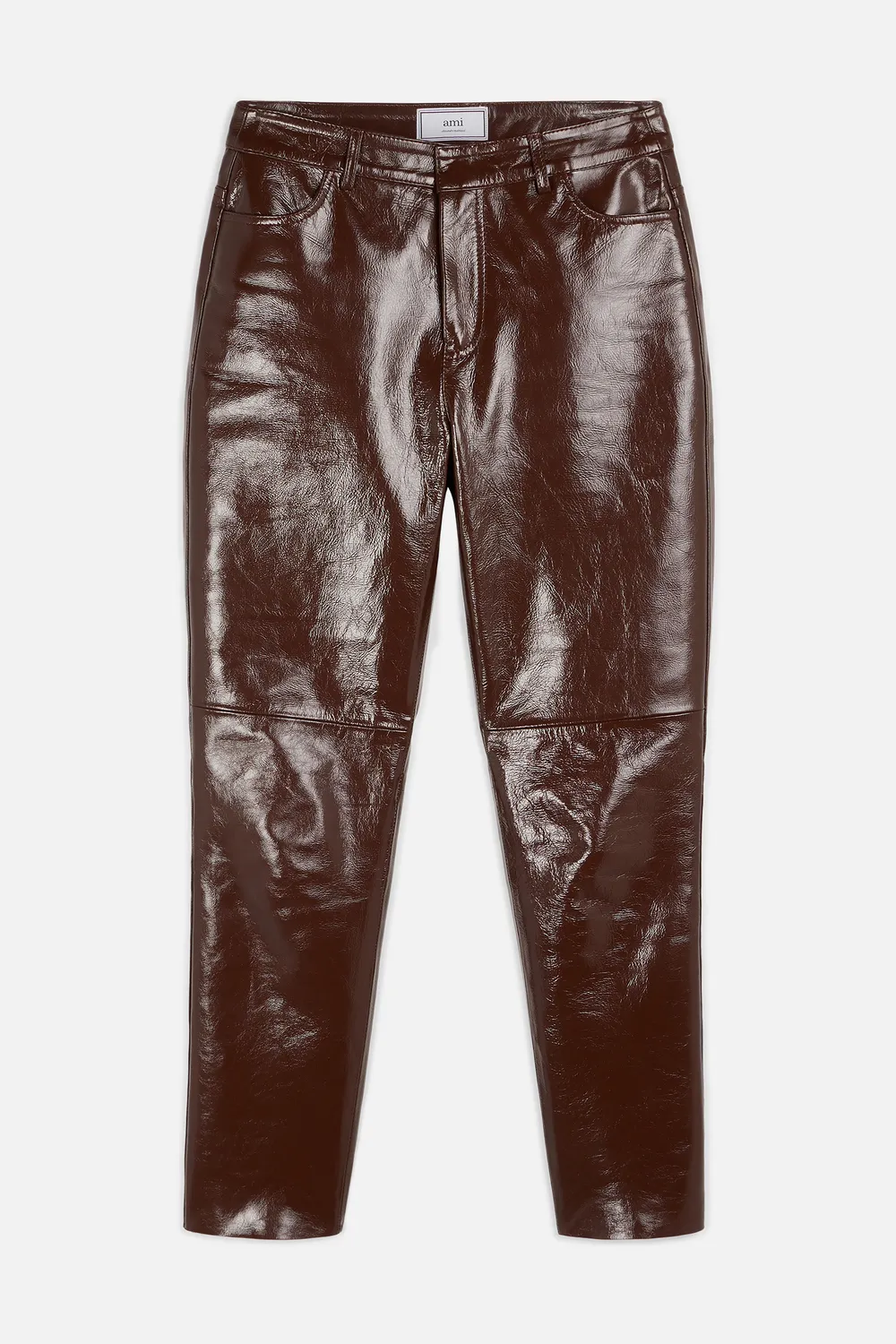 patent leather pants womens