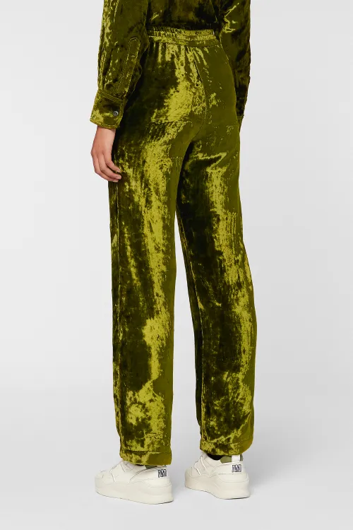 womens velvet pants