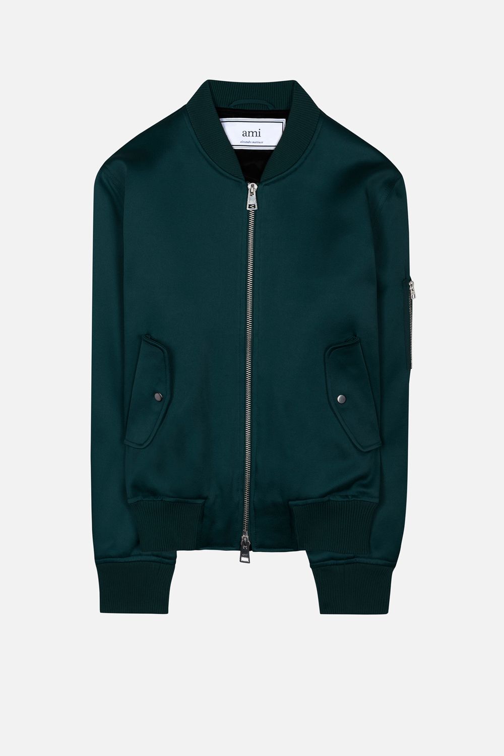 zipped bomber jacket - AMI Paris Official