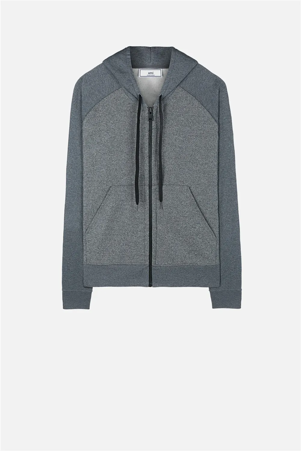 ami paris zip hoodie