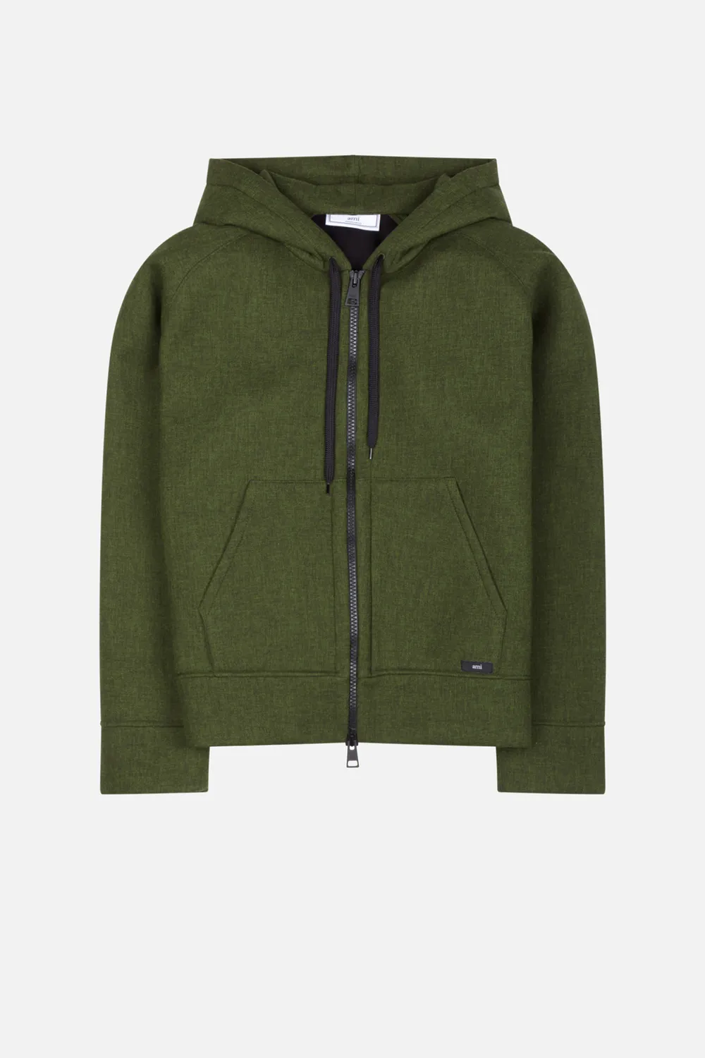 ami paris zip hoodie