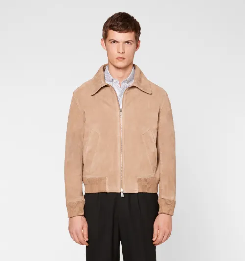 Ami suede jacket sale