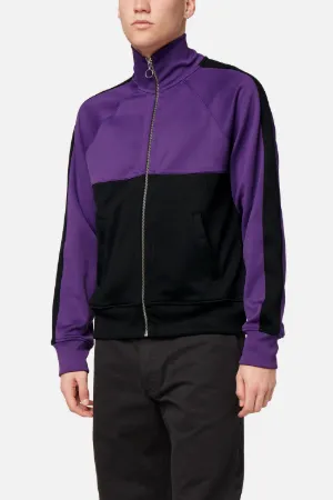 ami purple sweatshirt