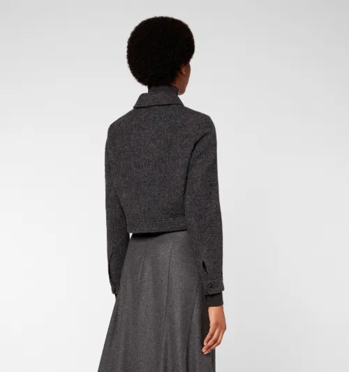 long frock with short jacket