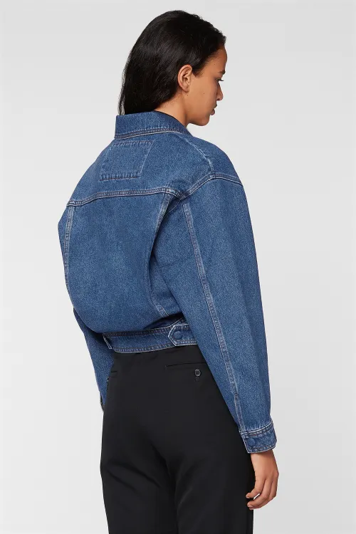 ami denim jacket womens