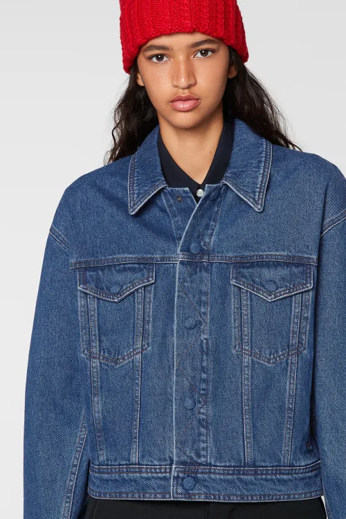 ami denim jacket womens