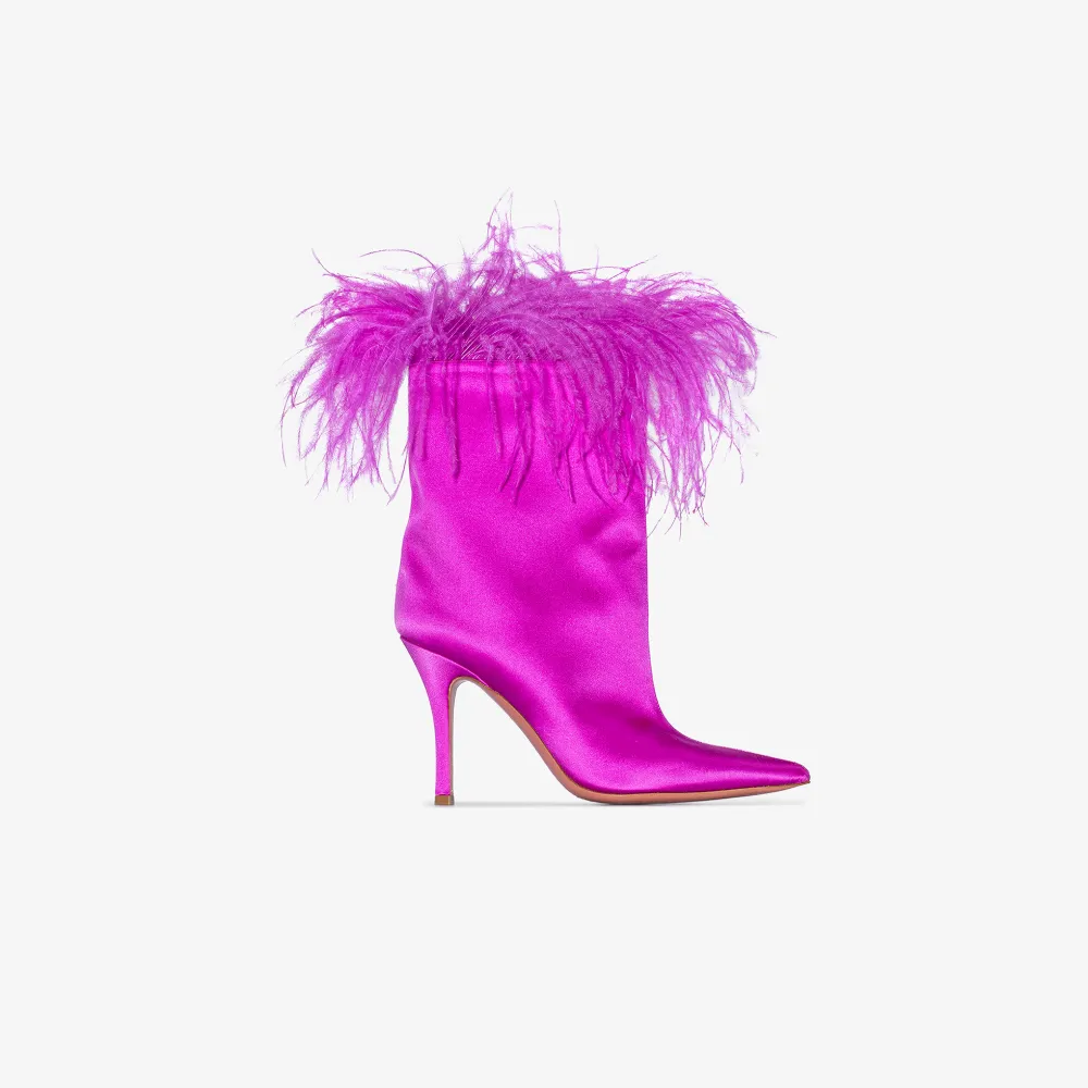 amina muaddi rain boots