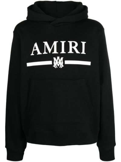 AMIRI M.A. Bar logo-print hoodie, AMIRI