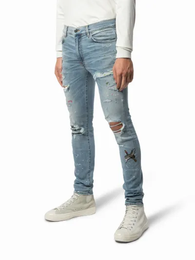 amiri jeans art patch
