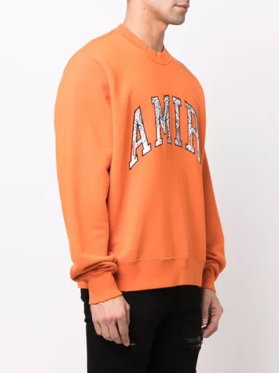 AMIRI bandana appliqué logo hoodie 