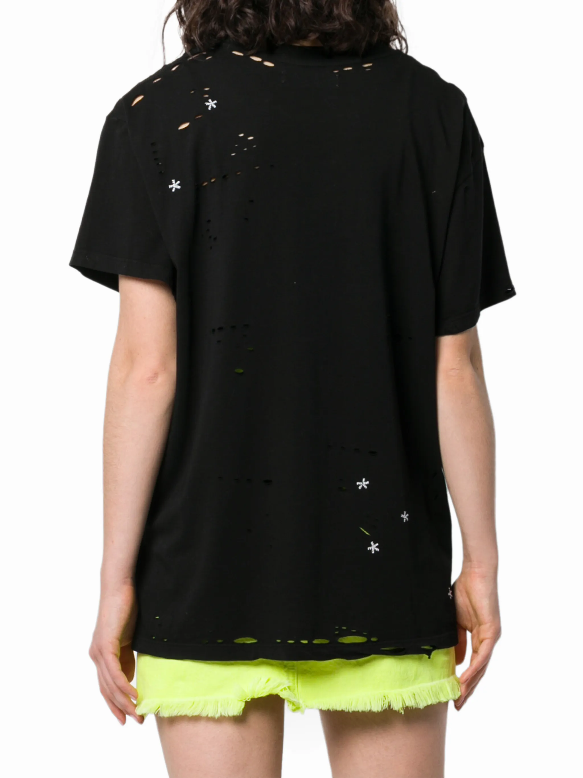 Amiri Beverly Hills Tシャツ ブラック ソフトな着心地 AMIRI Beverly Hills BF T-shirt | Eraldo.com FR