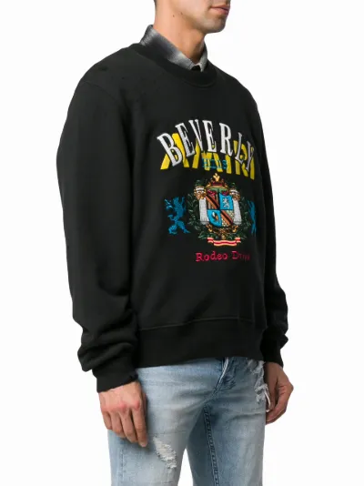 AMIRI Beverly Hills logo print cotton sweater | Eraldo.com UK