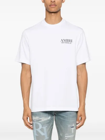 【2024】お歳暮・冬ギフト cotton Stacked Bones AMIRI T-shirt US Eraldo.com | トップス