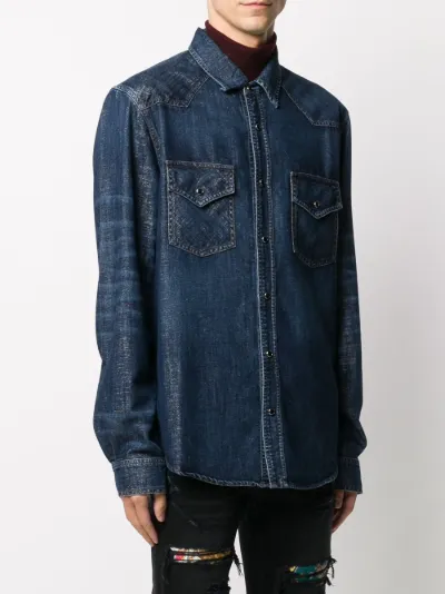 amiri jeans shirt