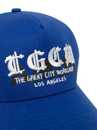 AMIRI Cappello da baseball The Great City Workshop blu | MODES