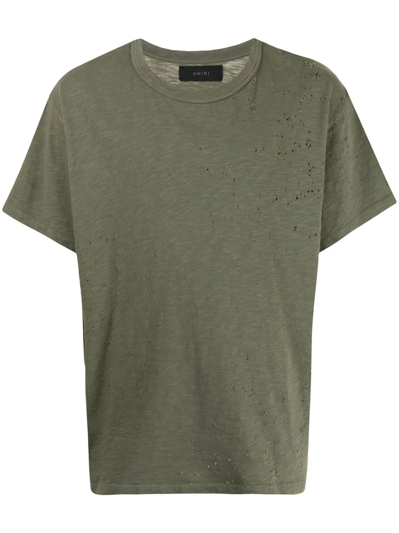 AMIRI distressed perforated T-shirt 