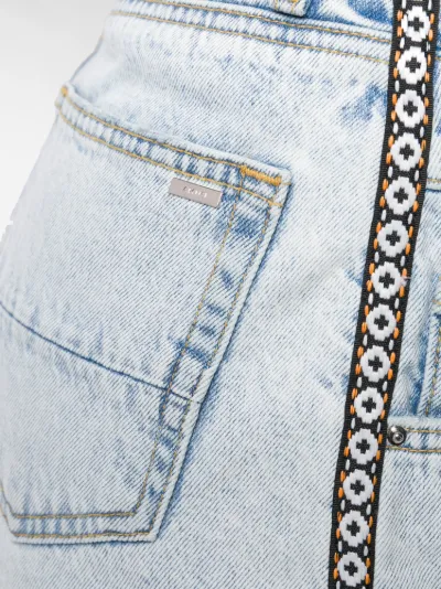 amiri embroidered jeans