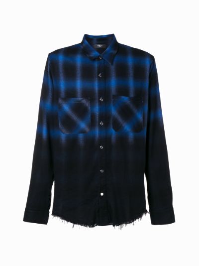 amiri check shirt