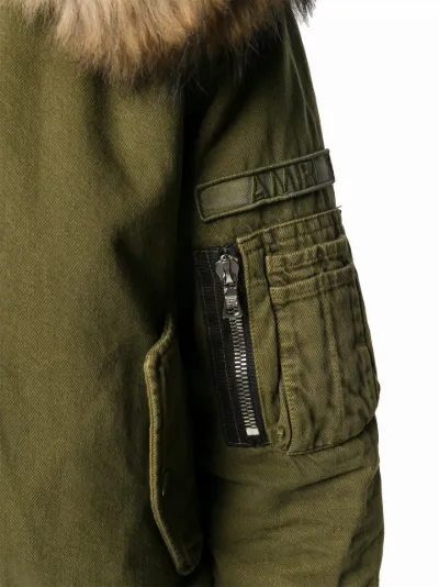 AMIRI fur hooded bomber jacket | Eraldo.com HR