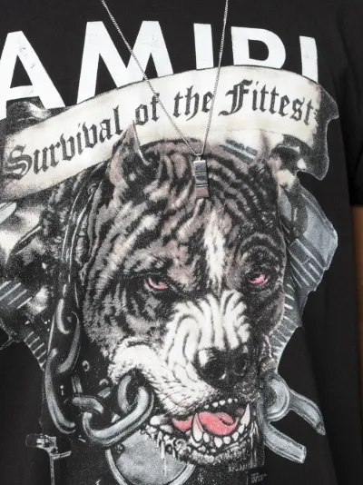 AMIRI graphic print T-shirt black | MODES