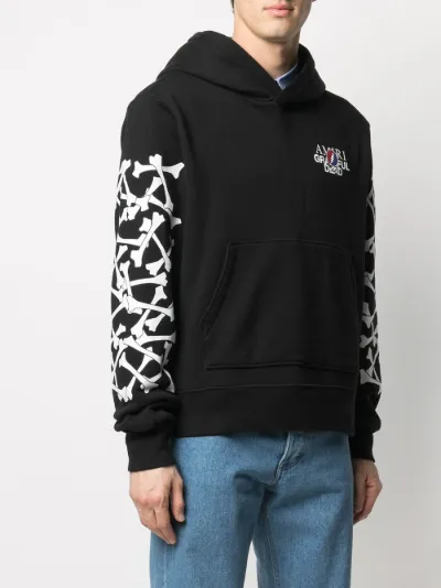 AMIRI Grateful Dead print cotton hoodie Eraldo DE