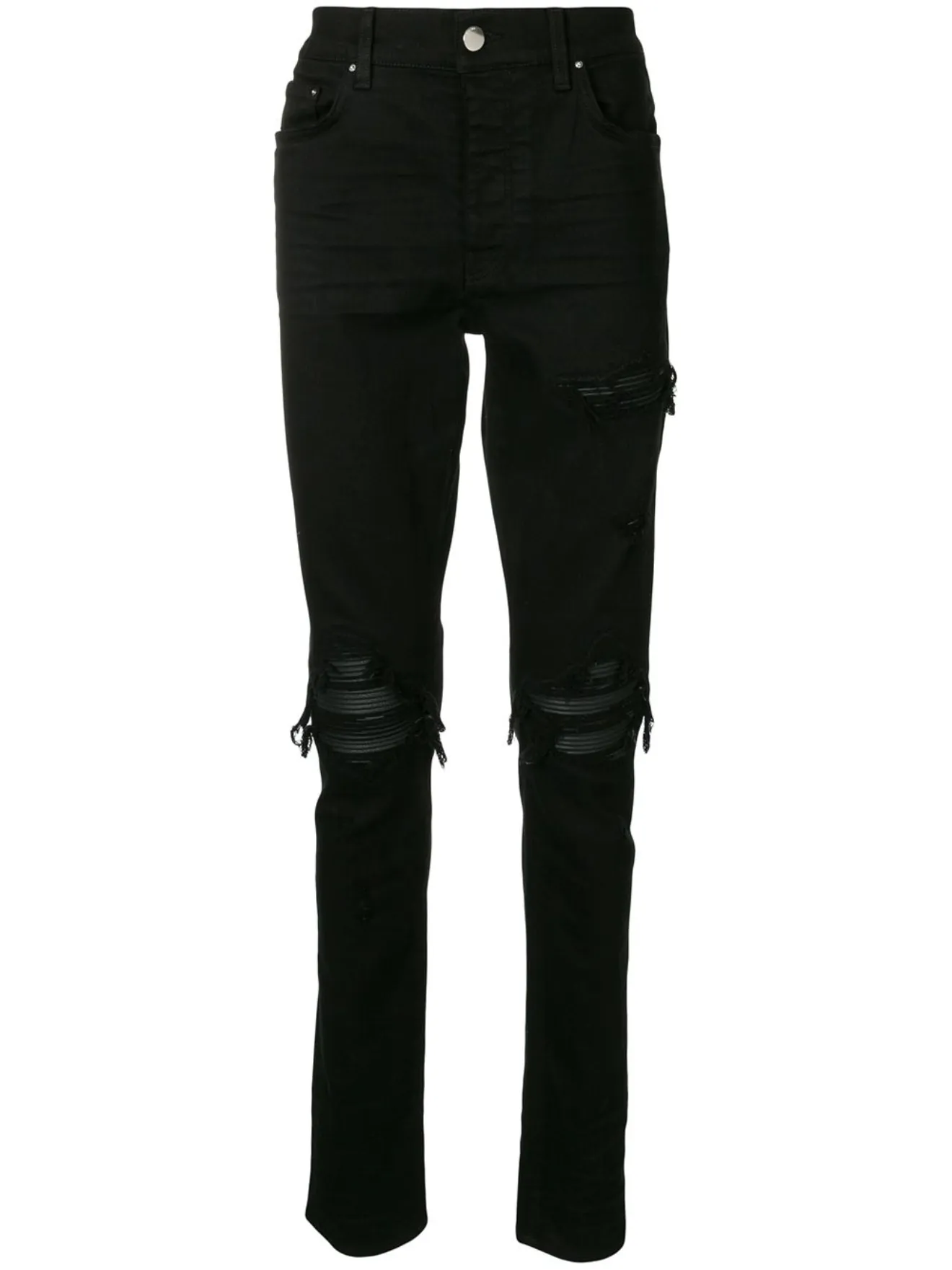 AMIRI Jeans skinny con effetto vissuto nero | MODES