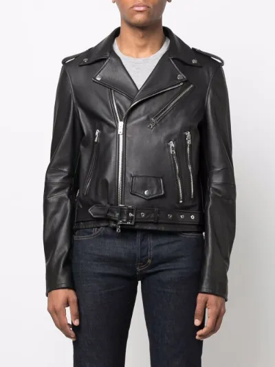 coach moto leather jacket