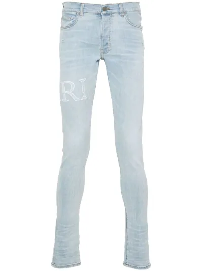 Amiri shops jeans Logo Embroidered