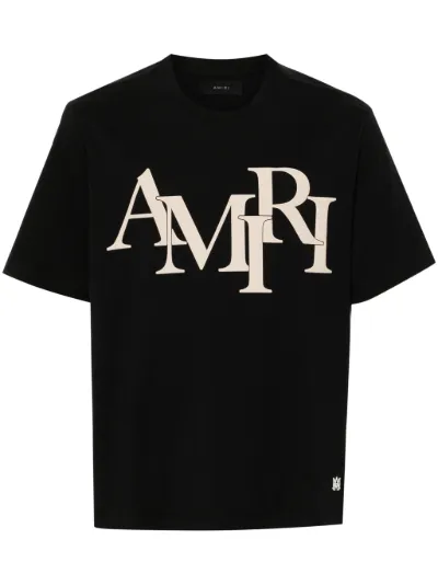 AMIRI logo-print cotton T-shirt | Eraldo.com DJ
