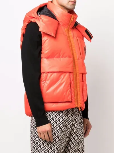 down and feather gilet
