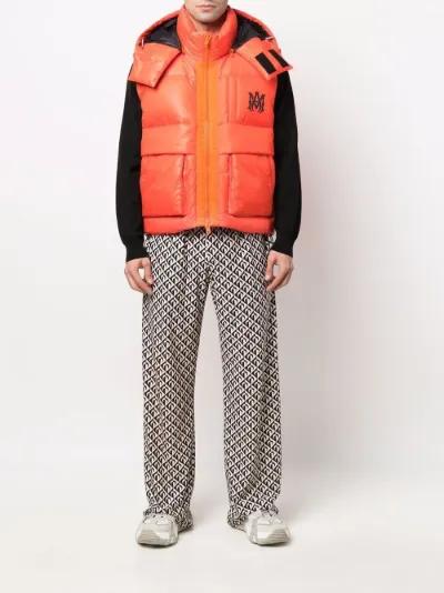 down and feather gilet