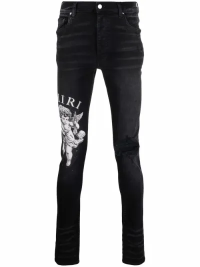 logo-print jeans | AMIRI | Eraldo.com