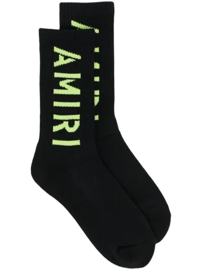 logo-print socks | AMIRI | Eraldo.com