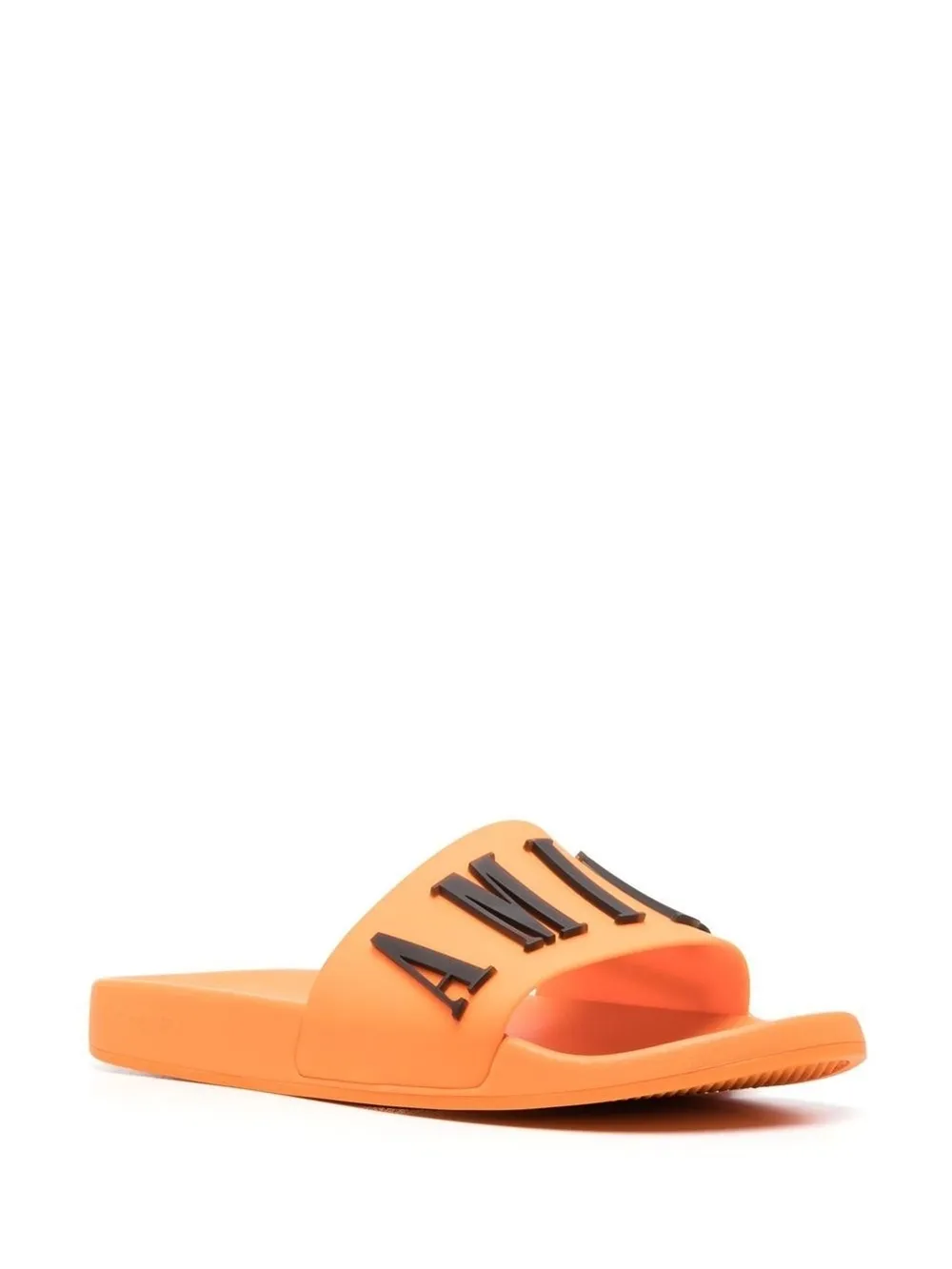 logostrap pool slides AMIRI