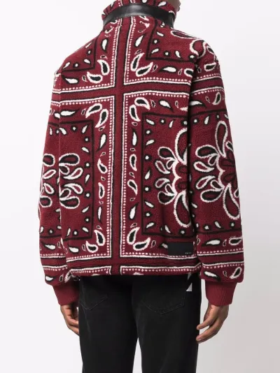 paisley print jacket