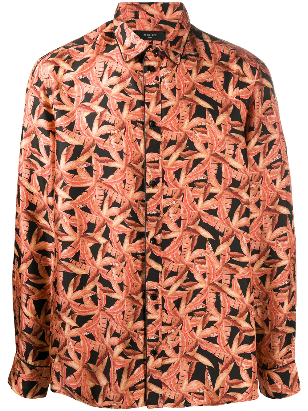 palm tree print shirt AMIRI