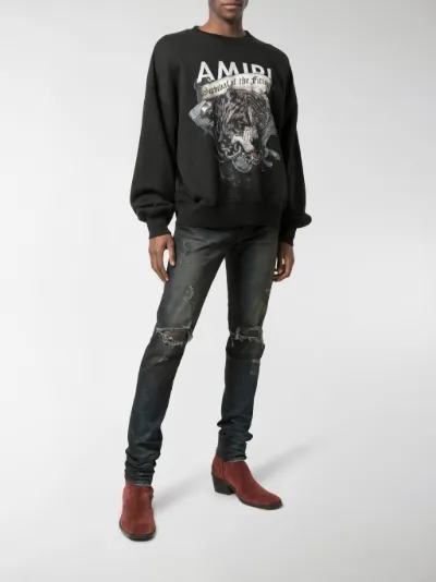 amiri crew neck