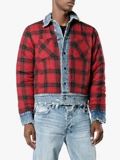 amiri reversible denim jacket