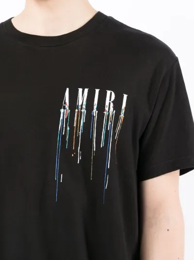 AMIRI T-shirt con stampa nero | MODES