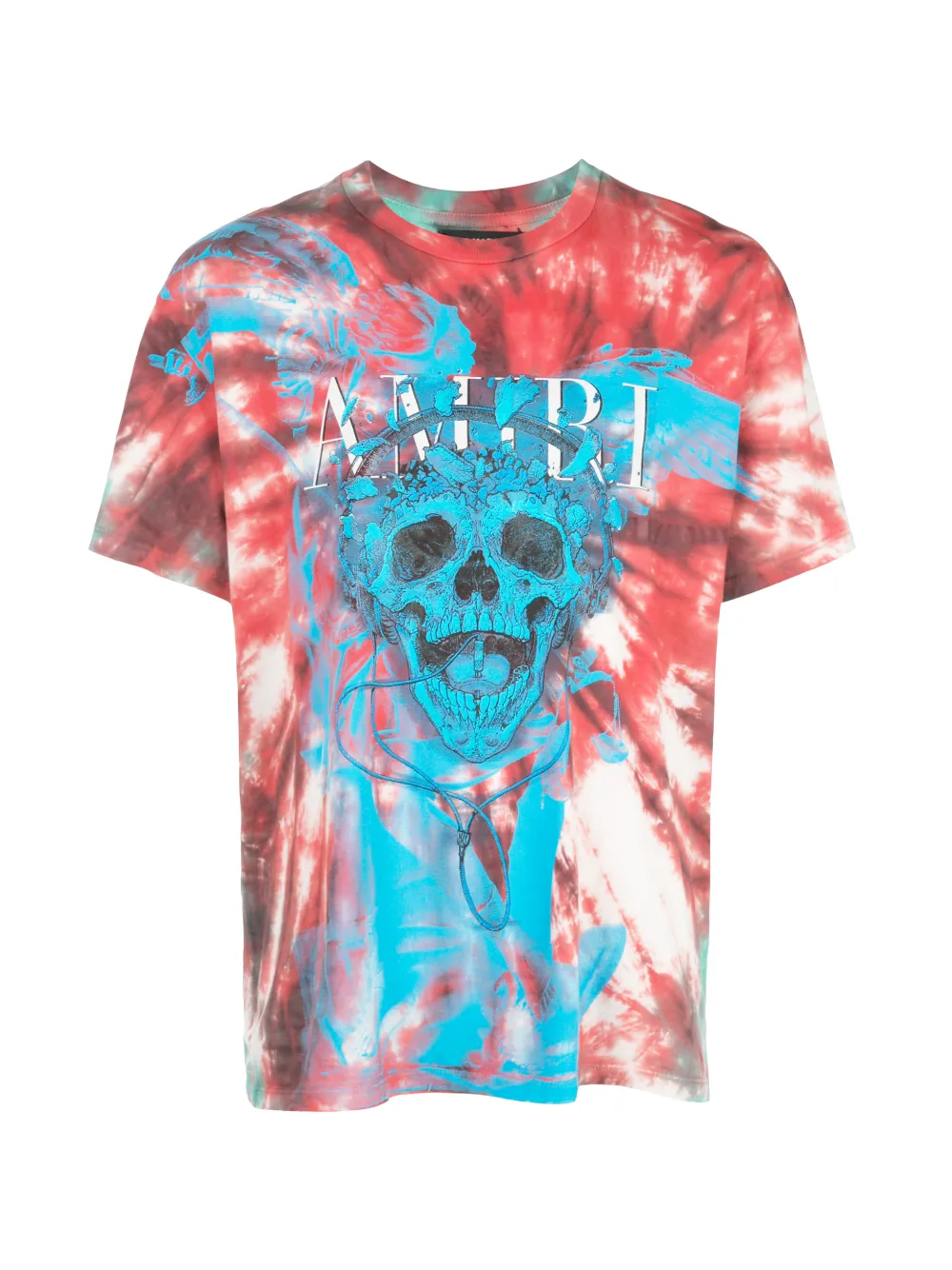 tie-dye skull T-shirt | AMIRI | Eraldo.com