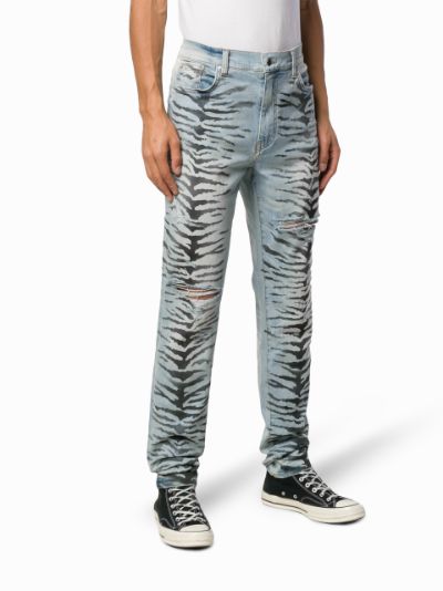 Tiger stripe sale jeans