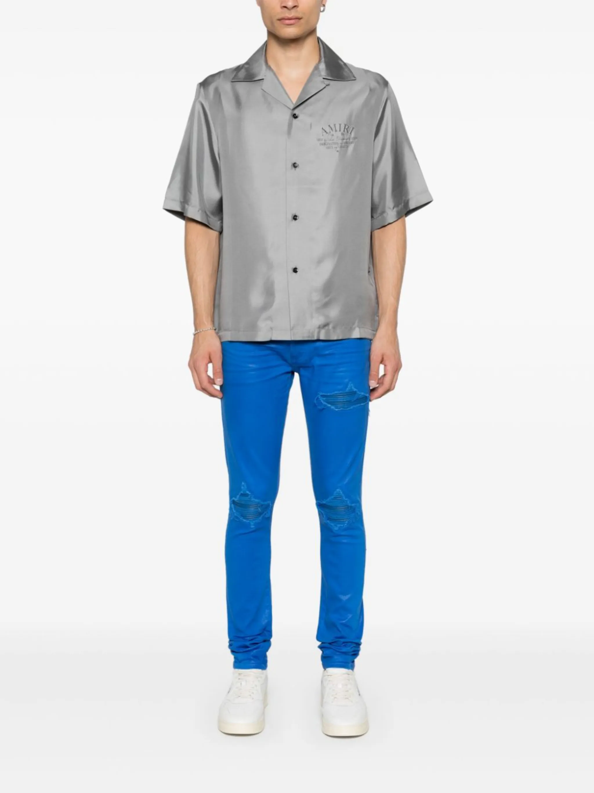 AMIRI Wax MX1 skinny jeans | Eraldo.com US