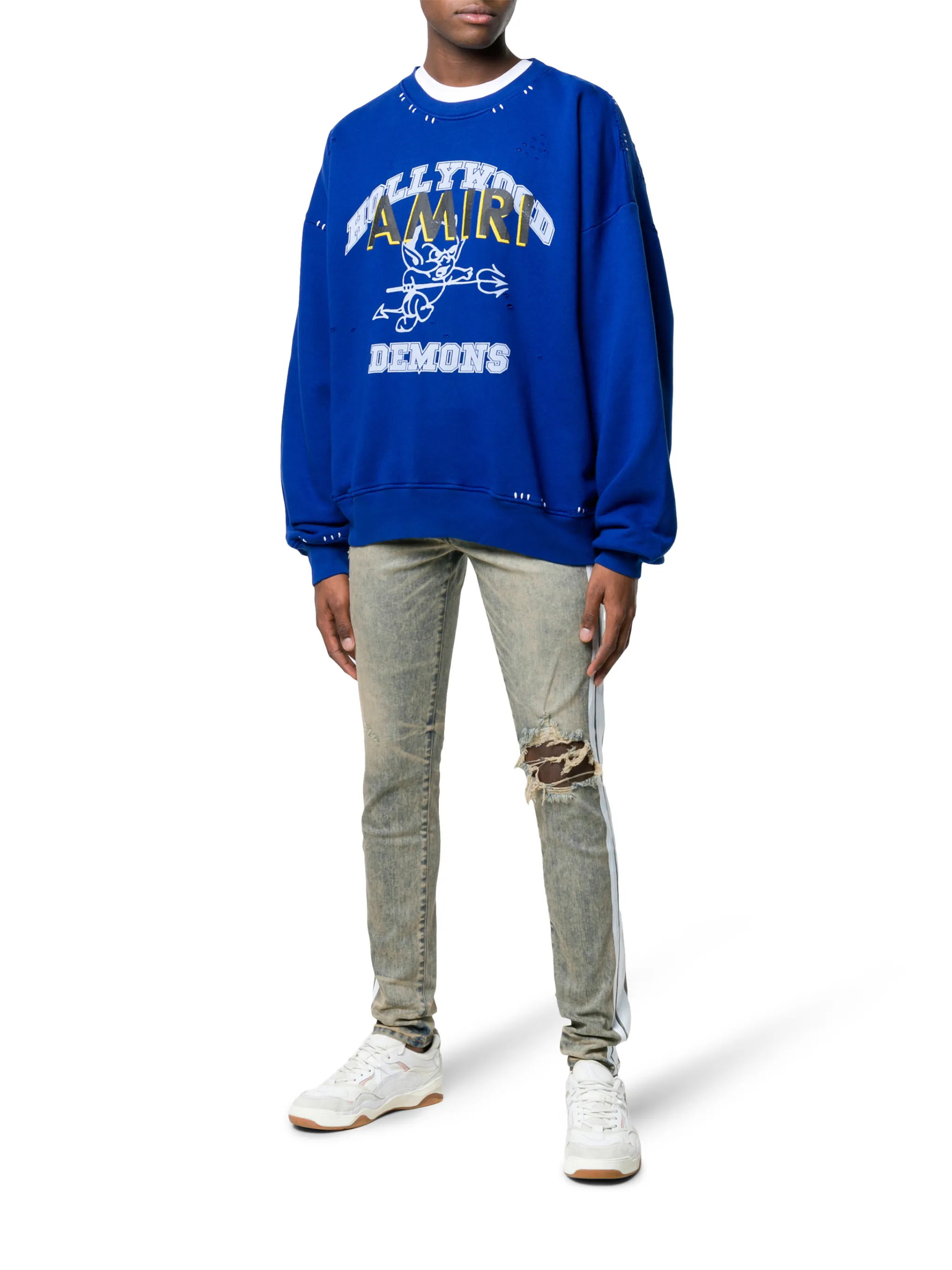 AMIRI white stripe skinny jeans | Eraldo.com HR AMIRI white stripe skinny jeans | Eraldo.com HR