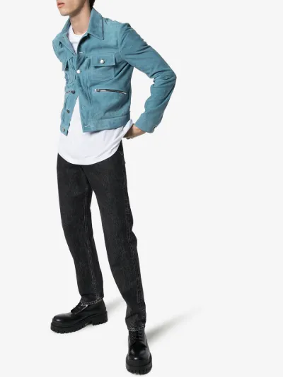 wrangler suede jacket